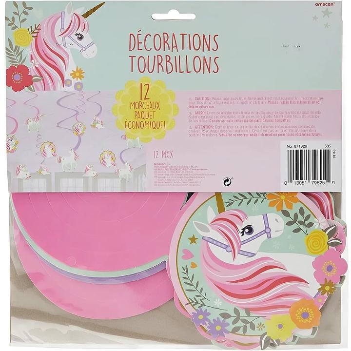Image du produit Amscan Licorne magique (9 pcs)
