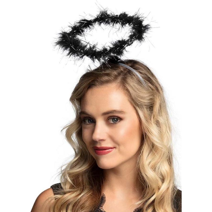 Boland Benelux Tiara Heiligenschein schwarz (52869)