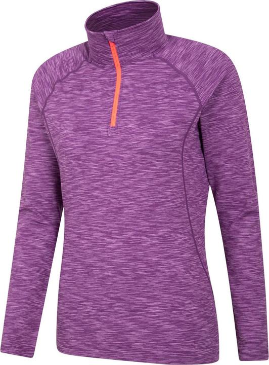 Actual product image Mountain Warehouse Womens/Ladies Bend & Stretch Half Zip Midlayer (46)