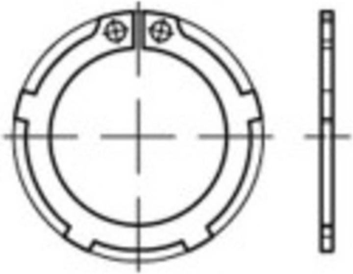 Produktbild Toolcraft Sicherungsringe Innen-Durchmes