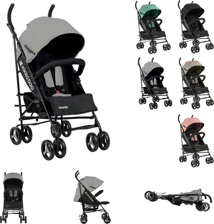 Actual product image Kikkaboo Beetle pram