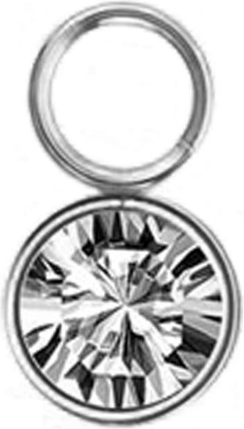 Produktbild Star Piercing Anhänger silber Kristall silber (ohne Messing)