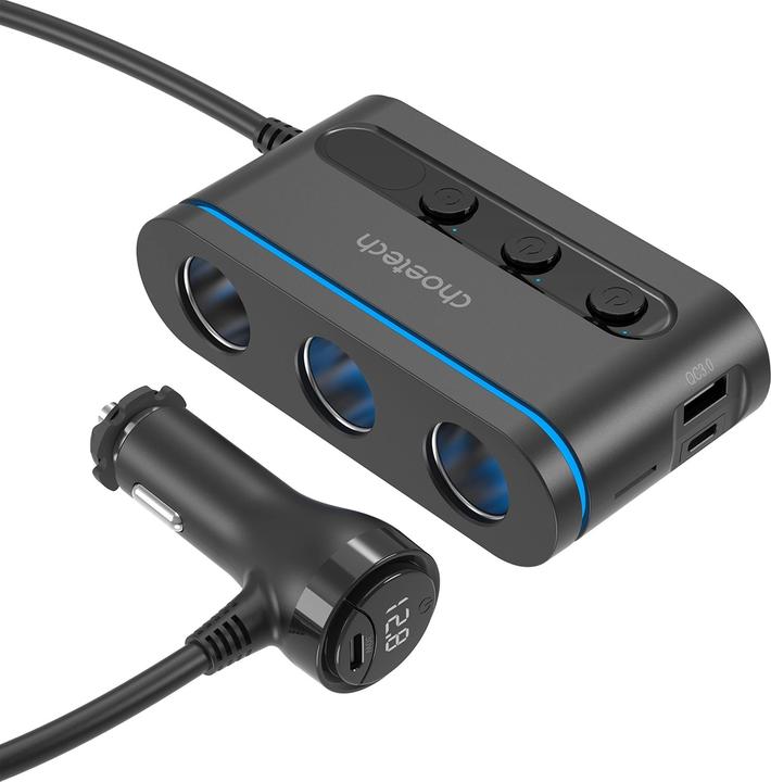 Thlevel Presa USB Per Auto Doppio USB Accendisigari Caricabatteria Presa Per Spl - Foto 12