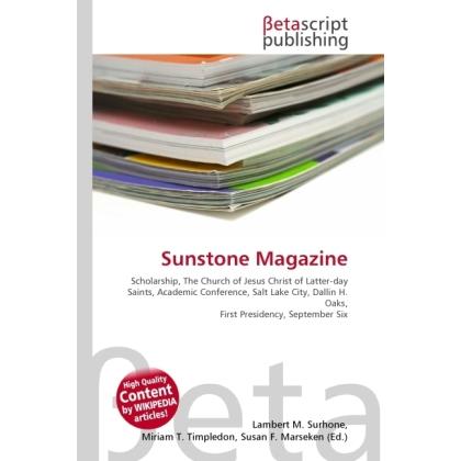 Sunstone Magazine, Sachbücher