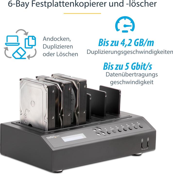 Produktbild StarTech 1:5 Hard Drive Duplicator