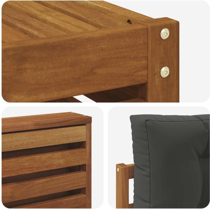 Produktbild vidaXL Outdoor-Sofa