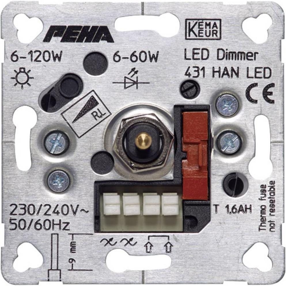 Honeywell, Lichtschalter + Storenschalter, PEHA by 1 Stück Einsatz Dimmer