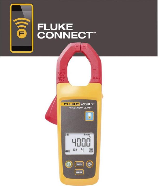 Fluke Stromzange digital FLK-a3000 F (CAT III 600V)
