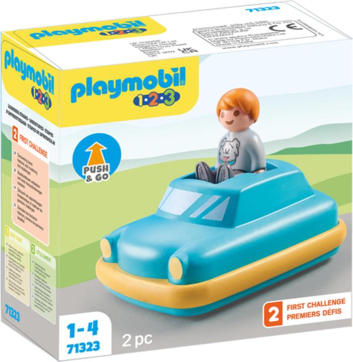 Produktbild Playmobil 1.2.3: Push & Go Car (71323, Playmobil 1.2.3)