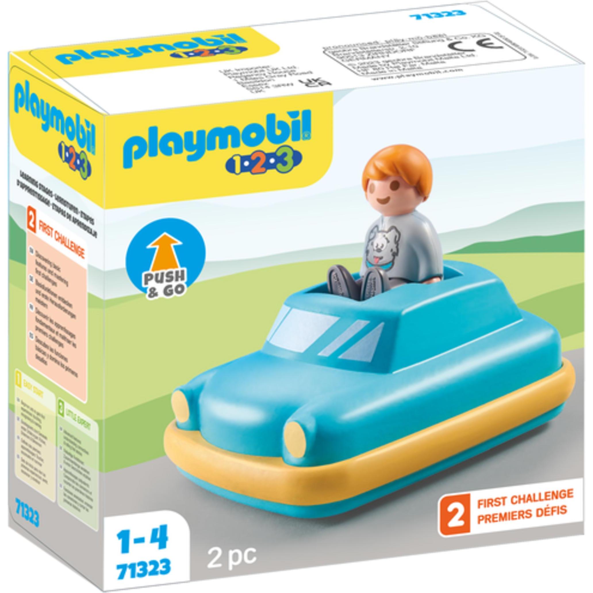 Playmobil 1.2.3: Push & Go Car (71323, Playmobil 1.2.3) (71323)