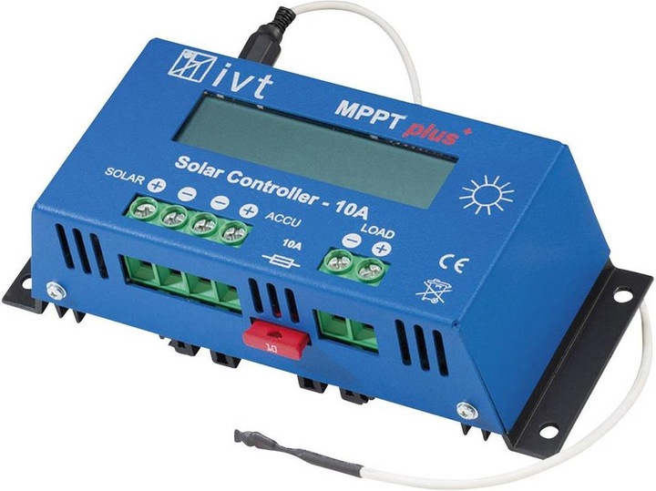 Actual product image IVT Charge controller MPPTplus 10A MPPT 1