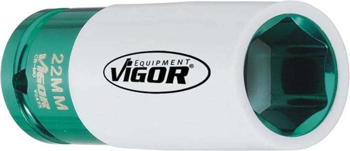 Produktbild Vigor Schlagschrauber Steckschlüsseleinsatz ∙ V2475 ∙ Vierkant12,5 mm (1/2 Zoll) ∙ Aussen Sechskant … (22 mm)