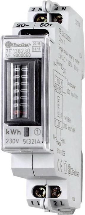 Produktbild Finder Wechselstromzähler mechanisch