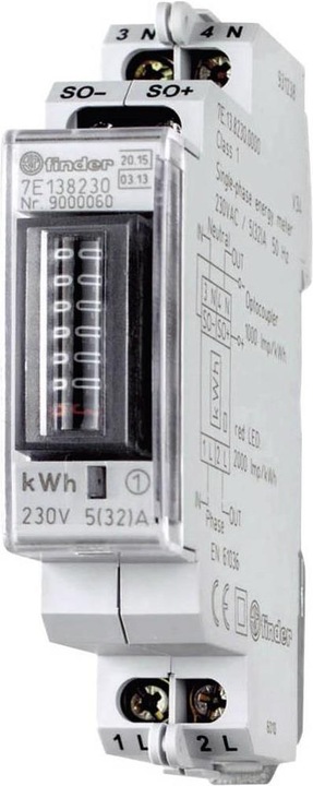 Produktbild Finder Wechselstromzähler mechanisch