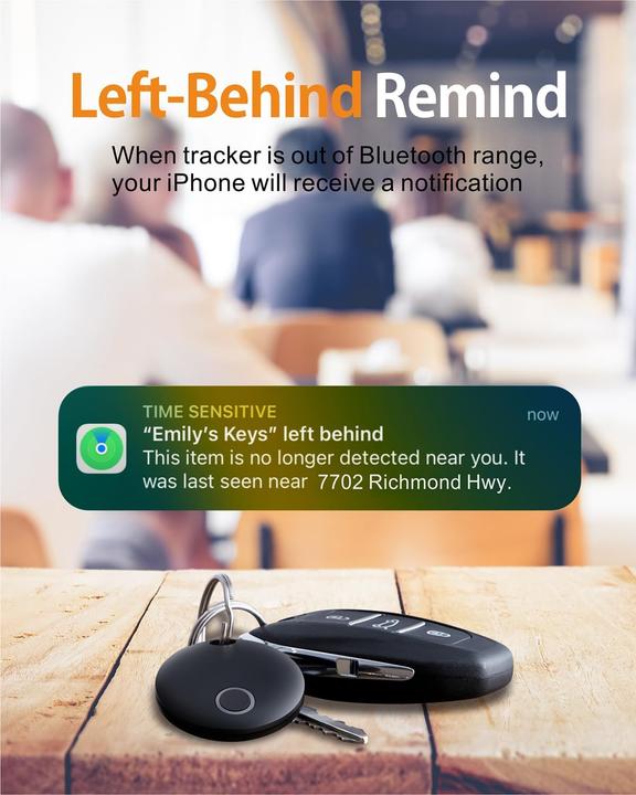 Produktbild Reyke 4er-Pack Smart Tag Pro - Koffer- und Schlüsselfinder (iOS)
