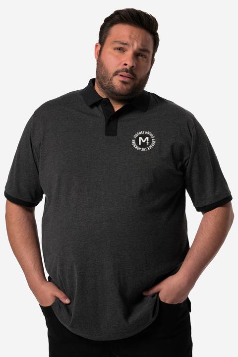 Produktbild Men+ Poloshirt, Halbarm, Brust-Druck (4XL)