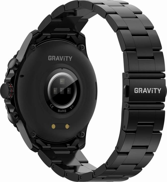 Produktbild Gravity Herren-Smartwatch GT16-2 Schwarz / Schwarzes Armband