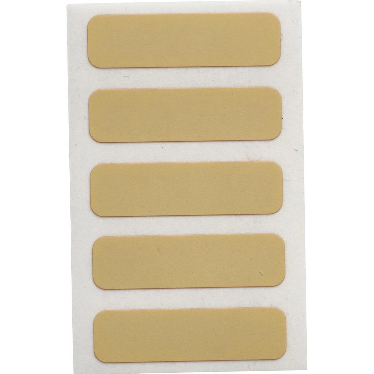 Thumbnail - Brady, Etiketten, THT-49-724-10, Polyimid, Beige, matt, 22.86 x 6.35 mm, permanent (10000 E.)