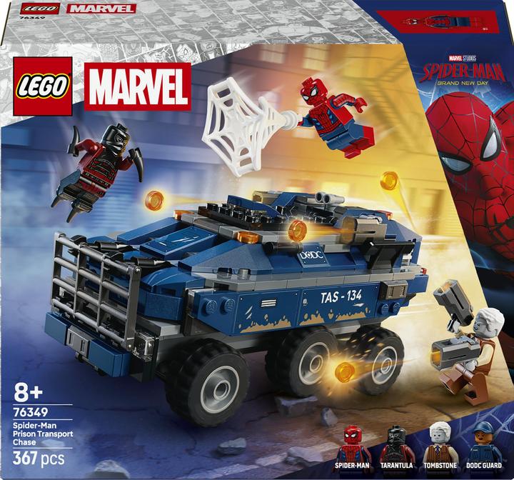 Produktbild LEGO Spider-Man Jagt den Gefängnistransporter (76349, LEGO Marvel)