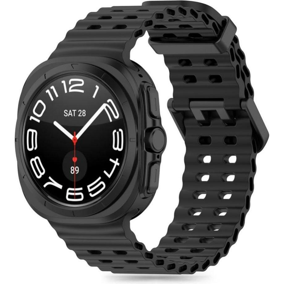 Tech-Protect None (TPU), Uhrenarmband, Schwarz