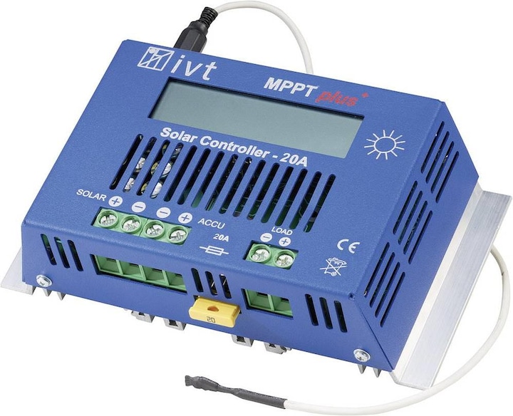 Actual product image IVT Charge controller MPPTplus 20A MPPT 1