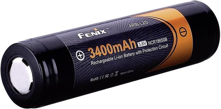 Actual product image Fenix Special Battery 18650 Flat-Top Li