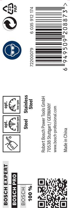 Produktbild Bosch Professional Zubehör PRO Stainless Steel HSS-Co Spiralbohrer, 9,9 x 87 x 133 mm (9.9 mm)