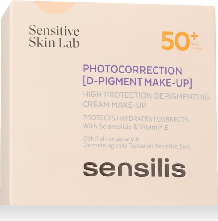 Produktbild Sensilis Kompakt Make-up SPF50+ Natural (01 Natural Rose)