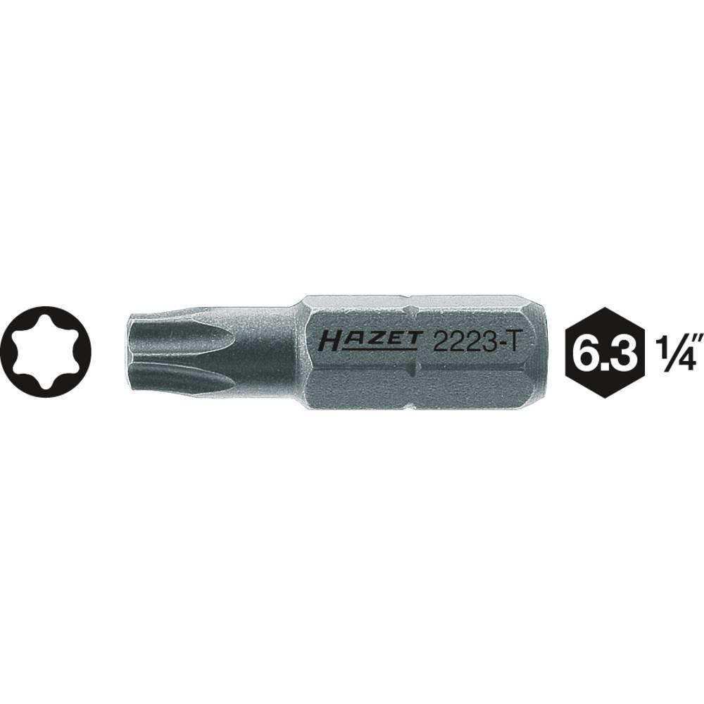 Thumbnail - HAZET, Bits, Bit 2223-T40 ∙ Sechskant6,3 (1/4 Zoll) ∙ Innen TORX Profil ∙ T40 (T40)