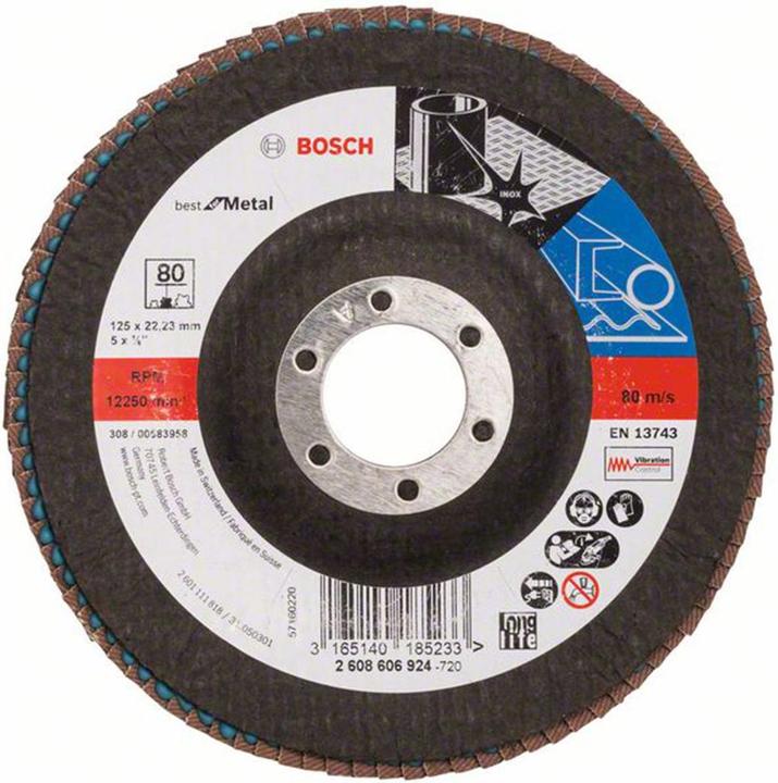 Produktbild Bosch Professional Zubehör PRO X571 Fächerschleifscheibe (80)