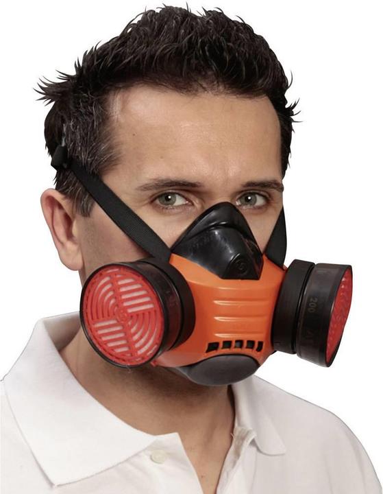Produktbild Ekastu Sekur Atemschutz Halbmaske ohne Filt (Keine offizielle Schutzklasse, 1x)