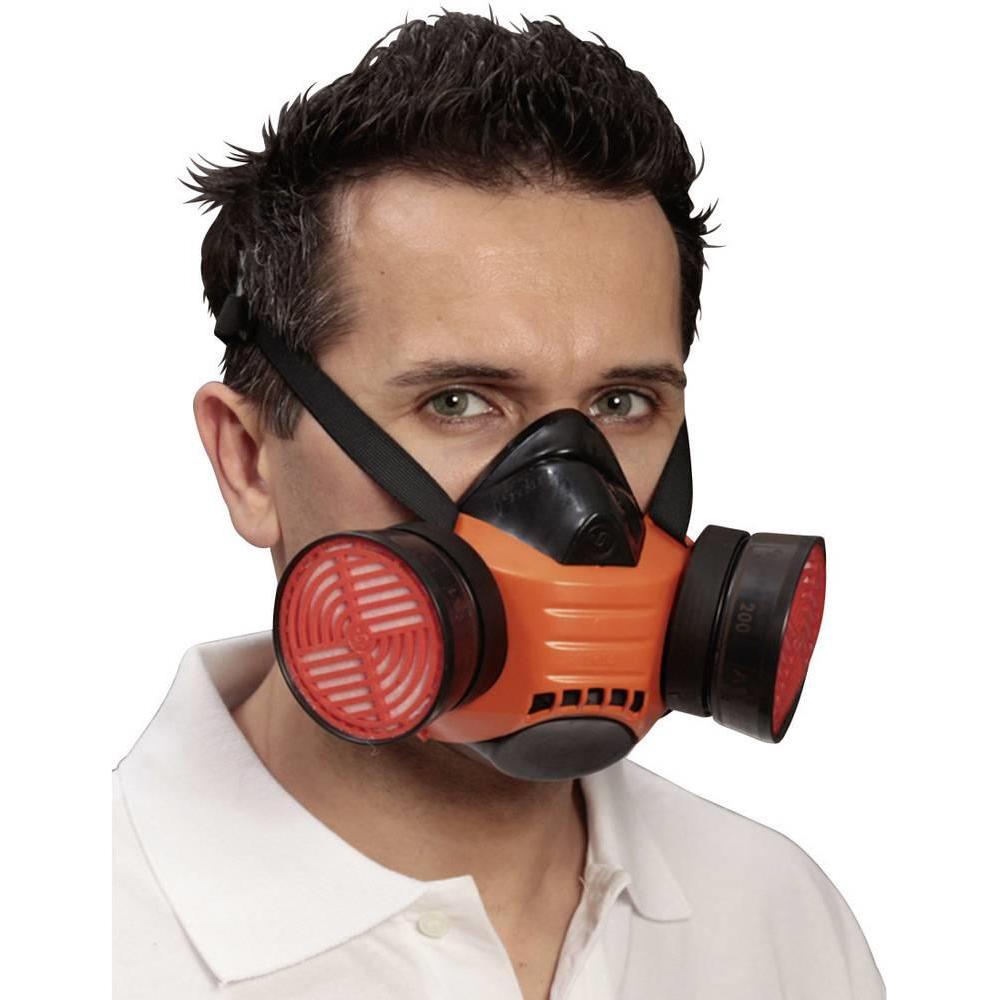 Ekastu Sekur, Atemschutzmaske, Atemschutz Halbmaske ohne Filt (Keine offizielle Schutzklasse, 1 x)