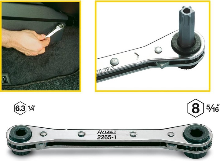 Productafbeelding HAZET Bit ratel 1/4 (6,3 mm), 5/16 (1/4")