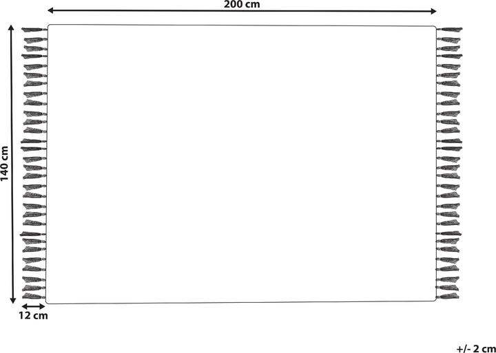 Produktbild Beliani Bademlii (140 x 200 cm)