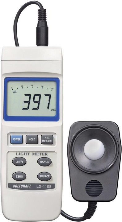 Produktbild Voltcraft Luxmeter LX-1108 bis 400000 lx