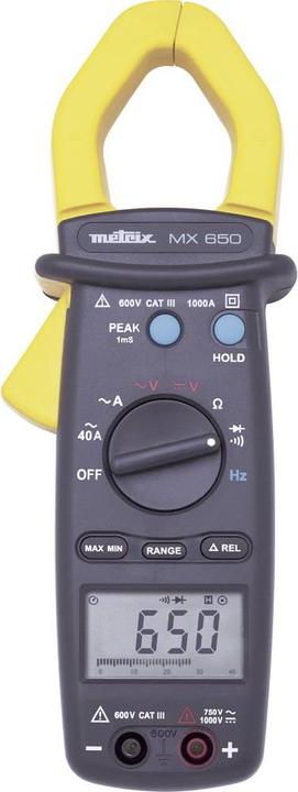 Actual product image Metrix Current clamp, hand multimeter MX (CAT III 600V)