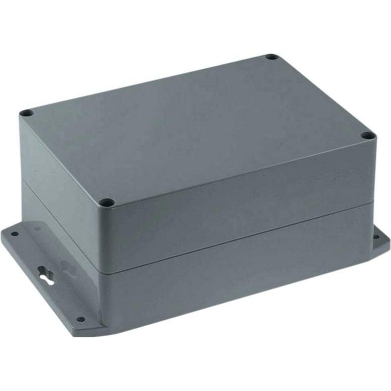 RND Components Kunststoffgehäuse 121x171x80mm Dunkelgrau ABS IP65 (Gehäuse), Elektronikzubehör + Gehäuse, Grau