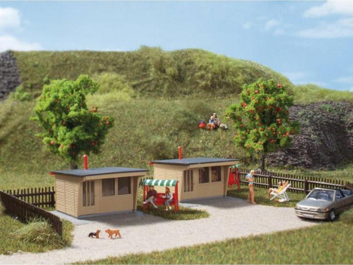 Produktbild Auhagen 12339 H0 2er-Set Bungalows