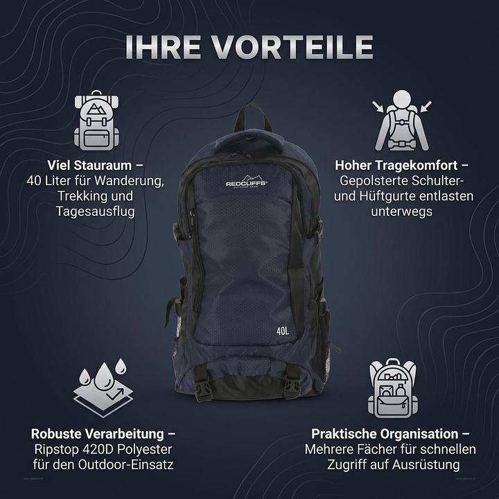 Image du produit Champ Sac à dos de randonnée (40 l)