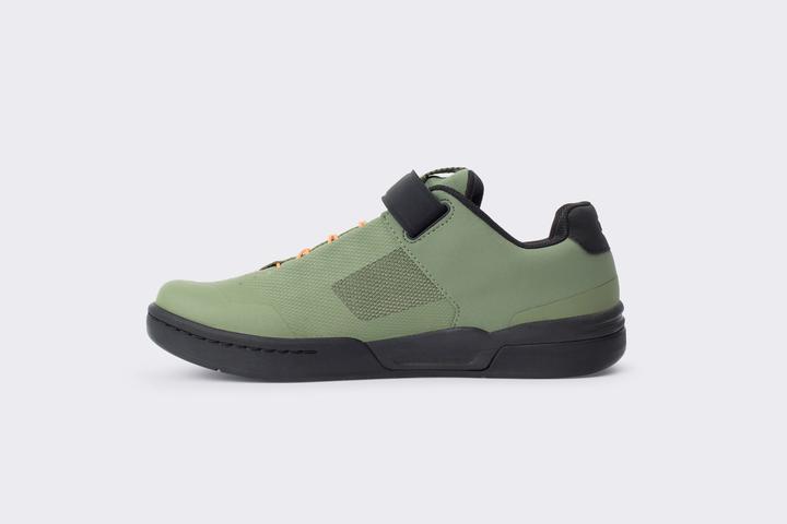 Actual product image Crankbrothers Stamp Shoe, Speedlace, green/orange/black (37.5)