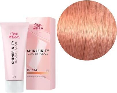 Image du produit Wella Shinefinity Zero Lift Glaze 60ml 08/34 (0834)