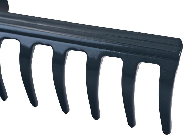 Actual product image Siena Garden Garden rake 12 tines 31 cm without handle anthracite