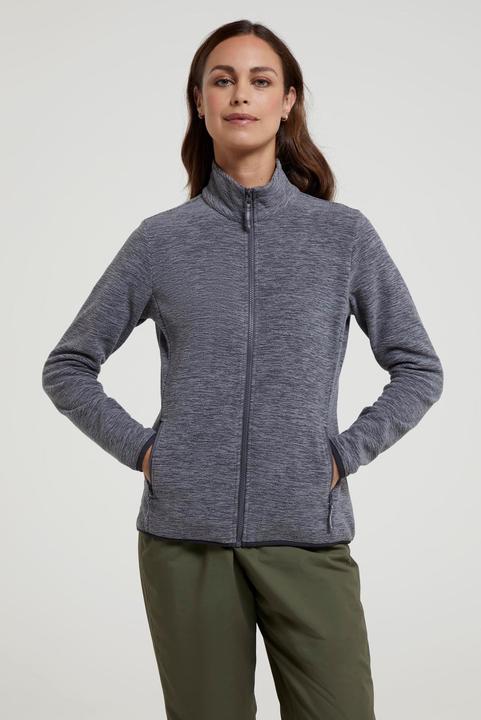 Immagine prodotto Mountain Warehouse Snowdon II Giacca in Pile Mélange Cerniera su intera lunghezza Donna (40)
