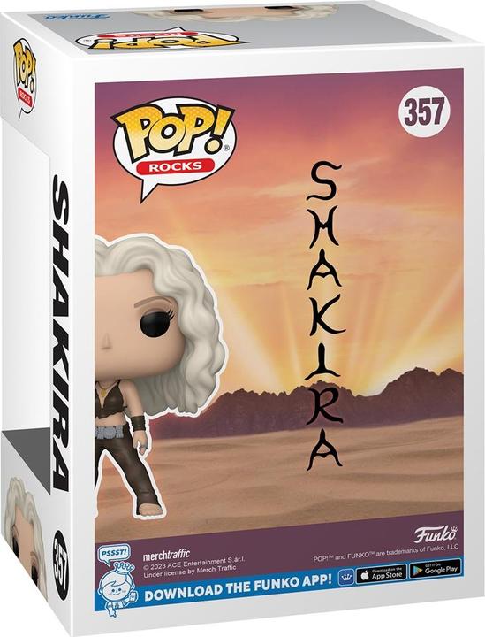 Produktbild Funko Shakira - 357 - Whenever Rocks