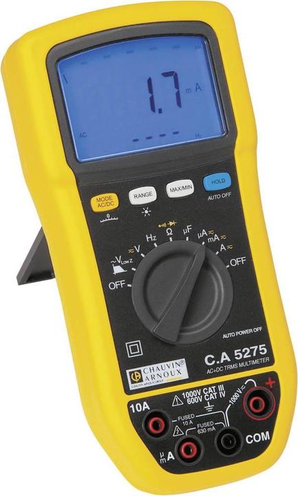 Produktbild Chauvin Arnoux Hand-Multimeter digital C.A 52 (CAT III 1000V, CAT IV 600V)