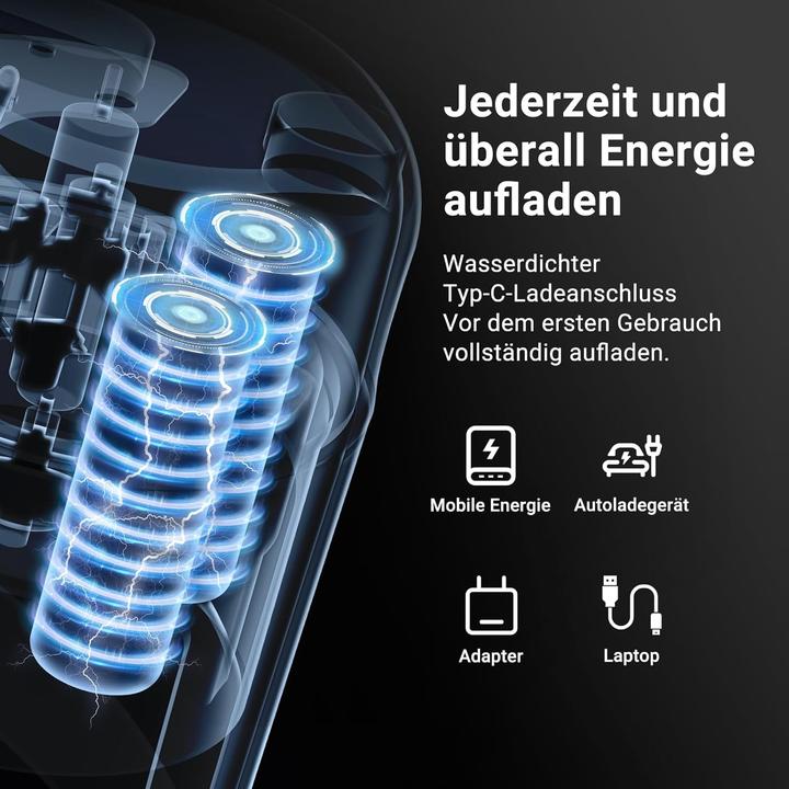 Actual product image Amzchef Tragbarer Mixer (55 W)