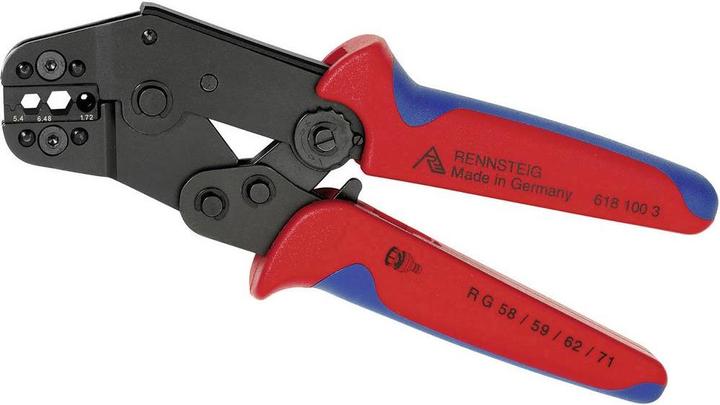 Produktbild Rennsteig Crimpzange Koaxial-Steckverbin (195 mm)