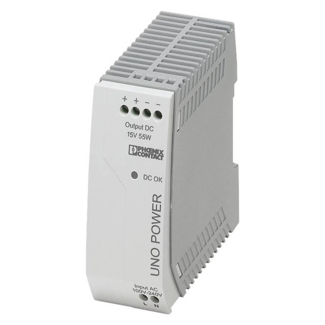 Phoenix Contact, Mobiele stroomverdelers, Top-rail voedingseenheid (DIN-rail)