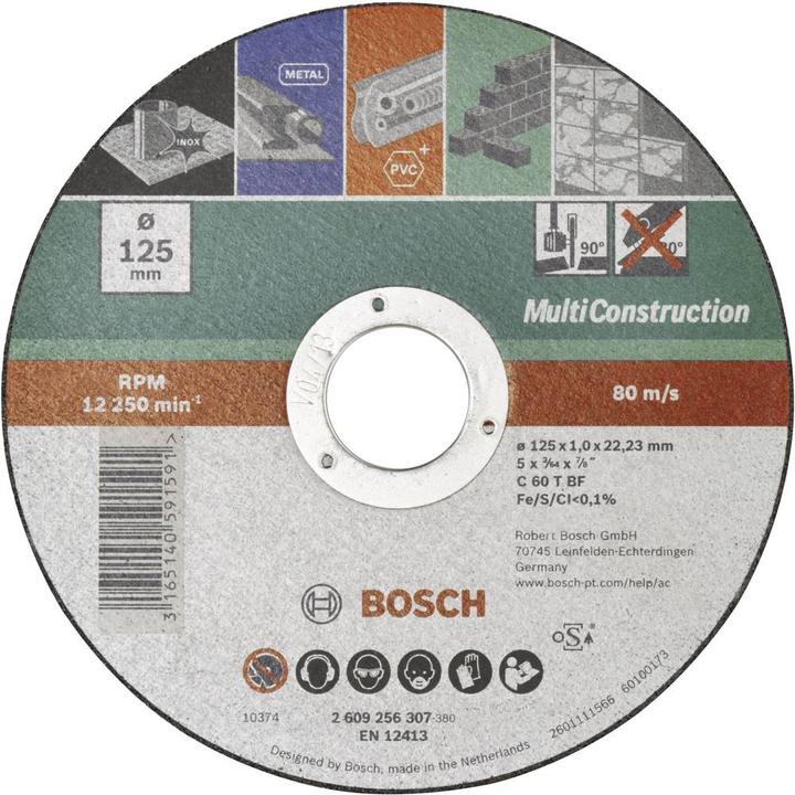 Produktbild Bosch Zubehör Trennscheibe gerade, Multi Con