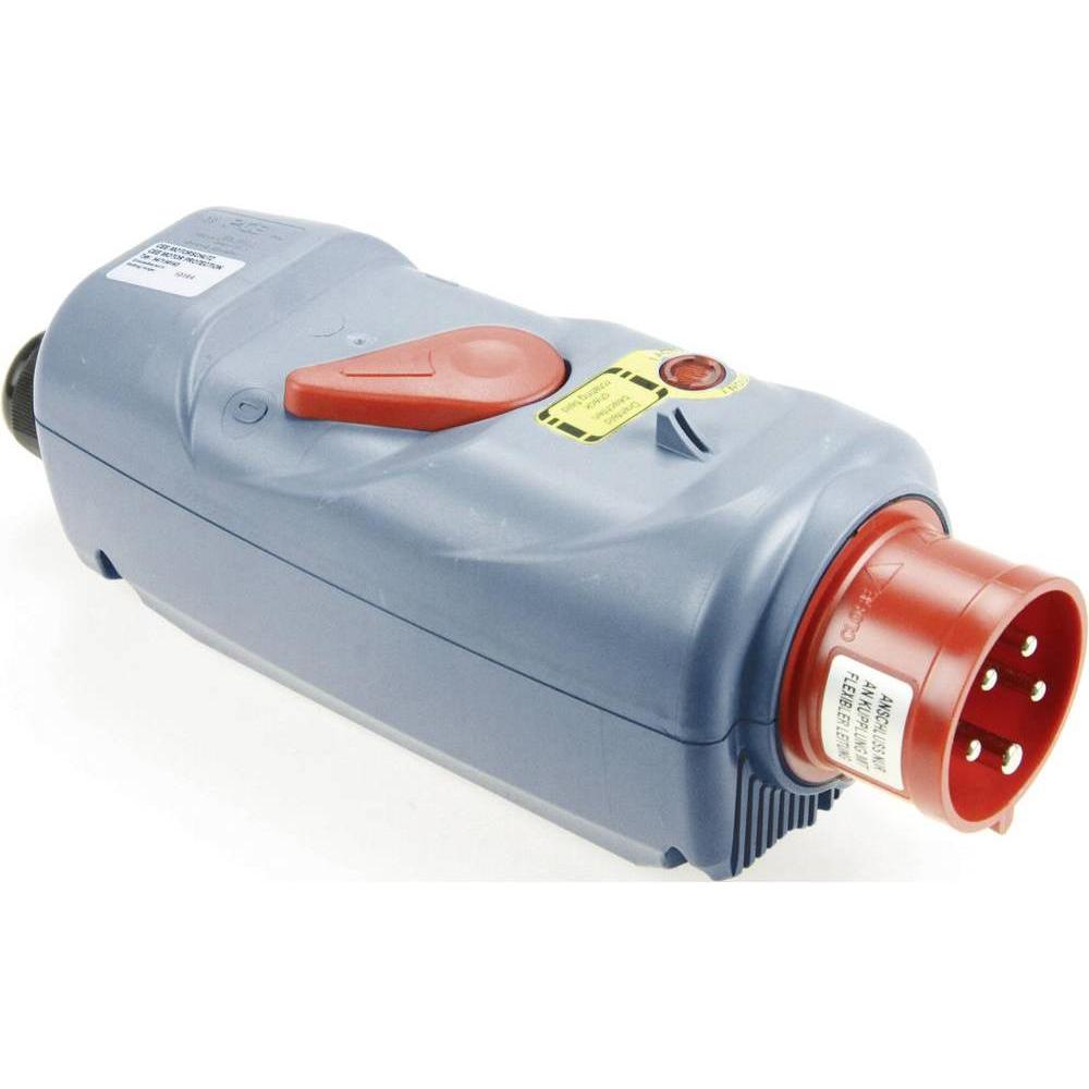 PCE, Netzstecker + Netzkupplung, CEE Motorschutzstecker 16 A 5p